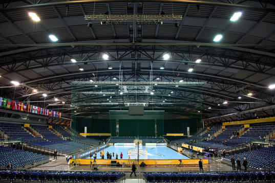 Interiör av Arena Leipzig