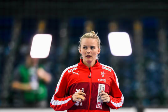 Danmarks målvakt Sandra Toft