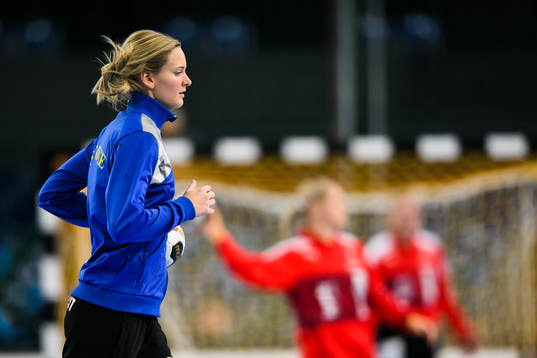 Sveriges målvakt Johanna Bundsen
