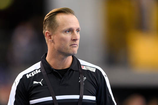 Danmarks förbundskapten Klavs Bruun Jørgensen i