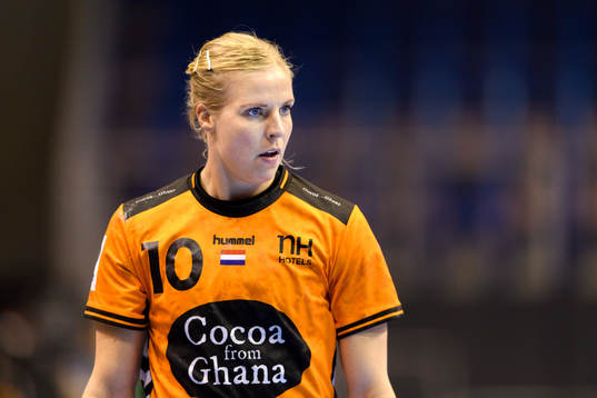 Nederländernas Danick Snelder i kvartsfinalen mellan