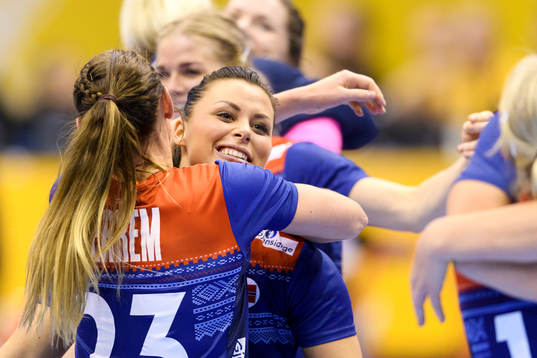 Norges Nora Mørk jublar
