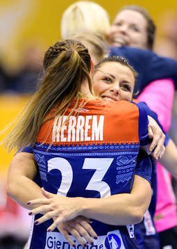 Norges Nora Mørk jublar