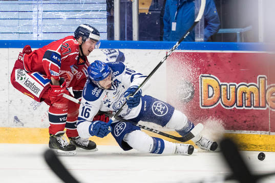 Västerviks Jacob Tenemyr  och Leksands Fredrik Lindgren
