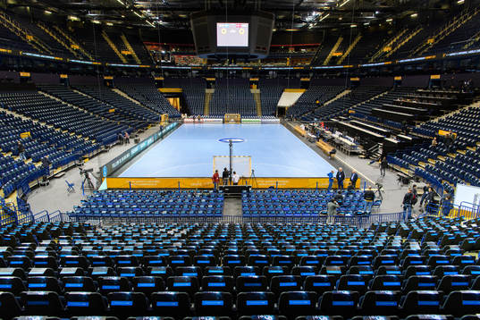 Interiör av Barclaycard Arena