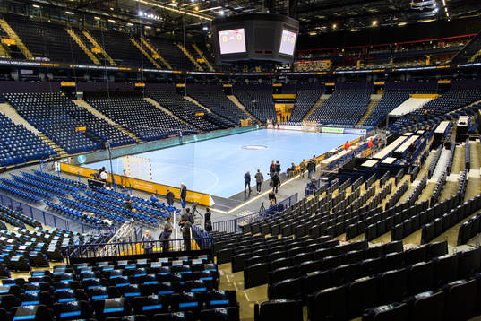 Interiör av Barclaycard Arena