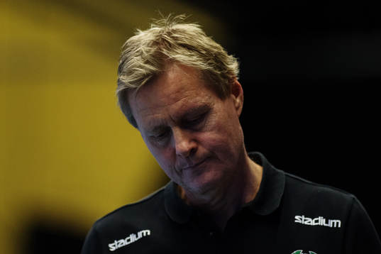 Sävehofs tränare Robert Wedberg deppar