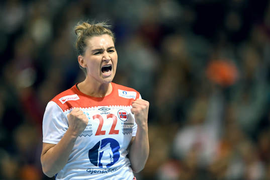 Norges Amanda Kurtovic jublar