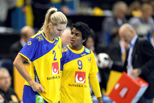 Sveriges Ulrika Toft Hansen deppar