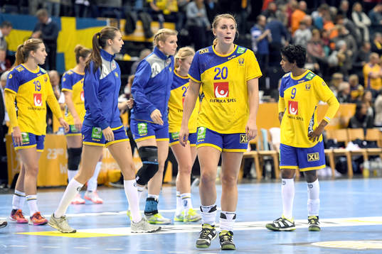 Sveriges Isabelle Gulldén deppar