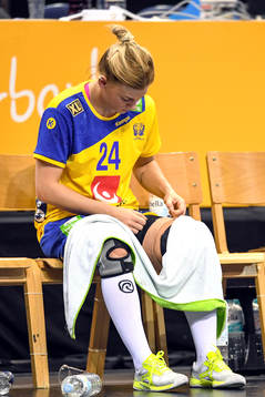 Sveriges Nathalie Hagman deppar