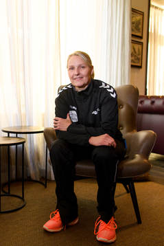 Förbundskapten Helle Thomsen