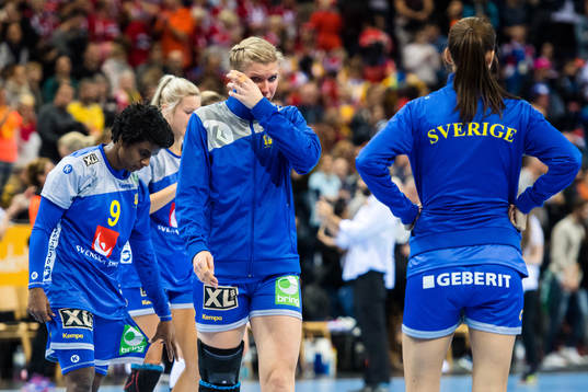 Sveriges Jenny Alm deppar