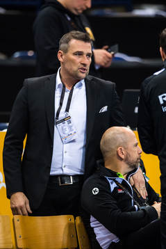 Sveriges assisterande förbundskapten Jan Ekman och Stefan
