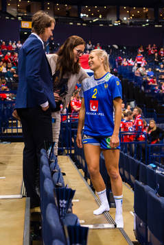 Sveriges Ulrika Toft Hansen på läkaren
