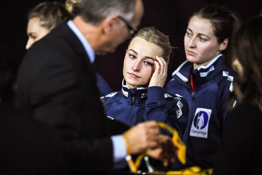 Norges Stine Bredal Oftedal  deppar