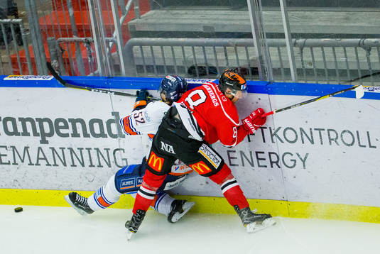 Växjös Arvid Lundberg och Örebros Tyson Spink