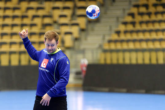 Förbundskapten Kristján Andrésson