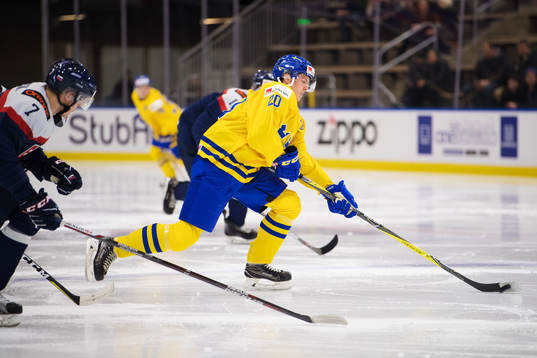 Sveriges Isac Lundeström