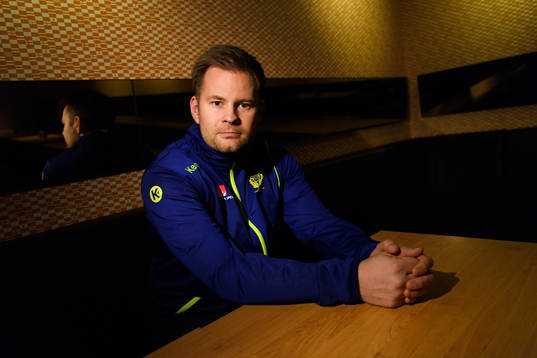 Förbundskapten Kristján Andrésson