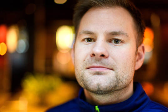 Förbundskapten Kristján Andrésson