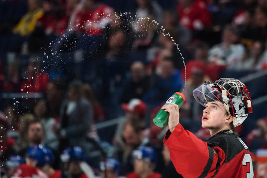 Kanadas målvakt Carter Hart