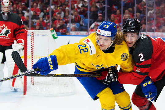 Sveriges Axel Jonsson Fjällby och Kanadas Jake Bean
