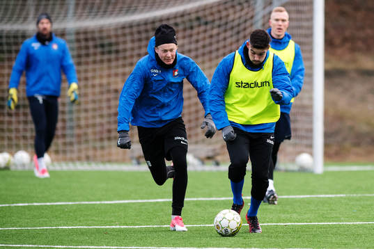 Jacob Ericsson och Diego Montiel