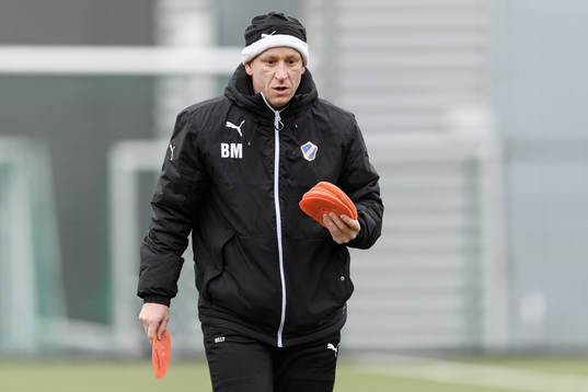 Halmstads assisterande tränare Billy Magnusson