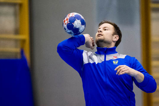 Förbundskapten Kristján Andrésson