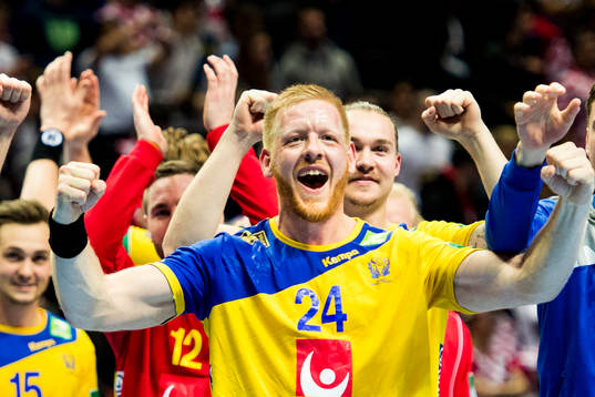 Bläddra bland fler bilder av Handboll, EM 2018, Kroatien - Sverige