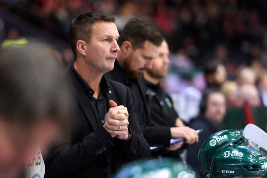 Färjestads tränare Johan Pennerborn
