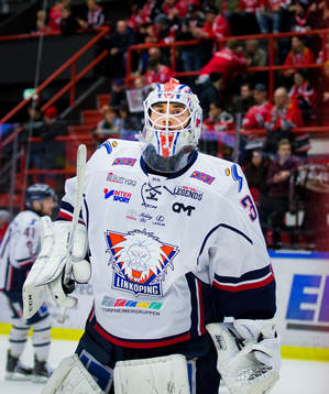 Linköpings målvakt Jacob Johansson