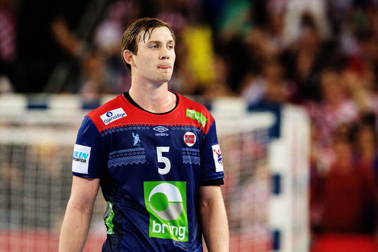Norges Sander Sagosen deppar
