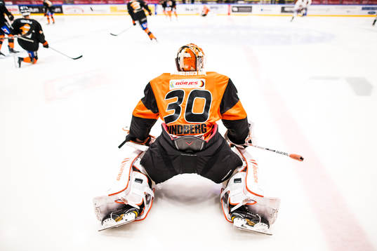 Karlskronas målvakt Henrik Lundberg