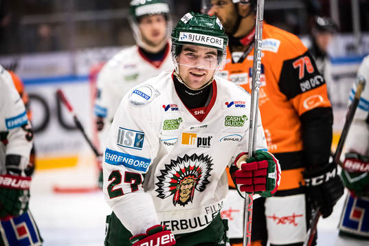 Frölundas Ponthus Westerholm  jublar