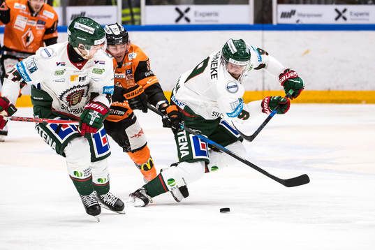 Frölundas Ponthus Westerholm, Karlskronas Joel Kellman och