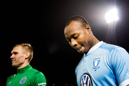 Malmö FFs Carlos Strandberg gör entré