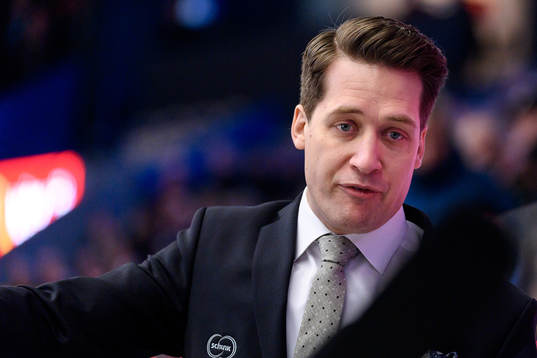 Växjös tränare Sam Hallam