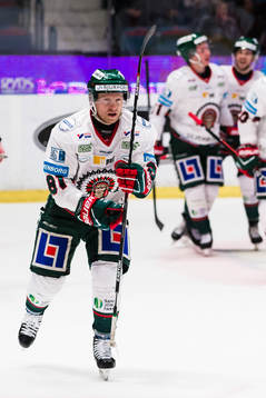 Frölundas Ryan Lasch jublar