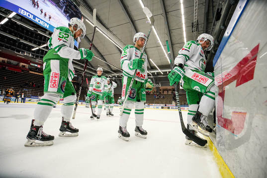 Rögles Lucas Elvenes, Simon Ryfors och Kevin Gagné deppar