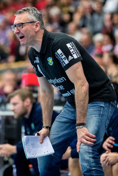 Ystads tränare Jerry Hallbäck