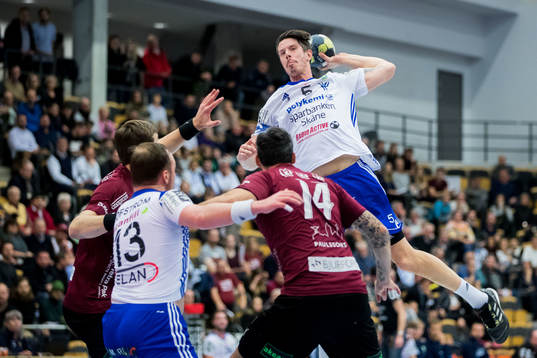 Ystads Kim Andersson skjuter