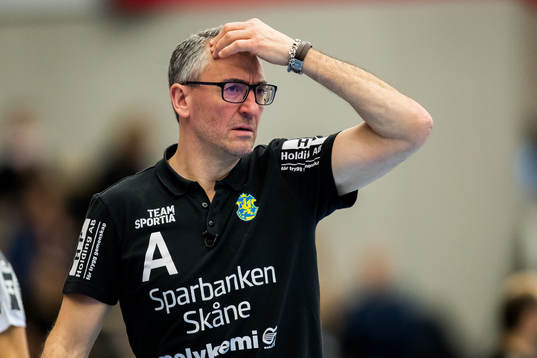 Ystads tränare Jerry Hallbäck