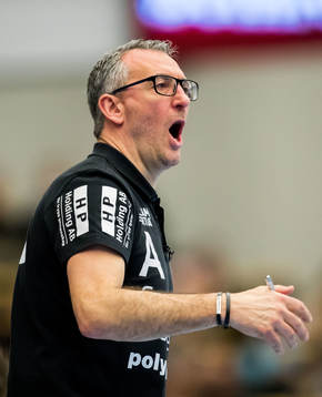Ystads tränare Jerry Hallbäck