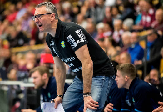 Ystads tränare Jerry Hallbäck