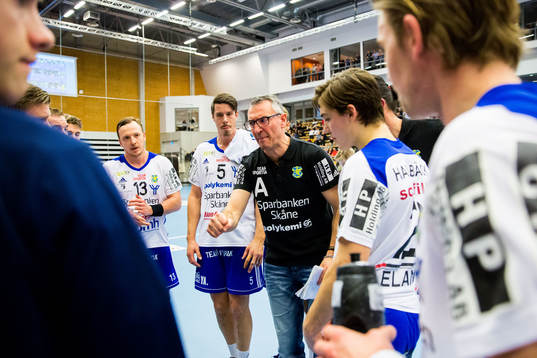 Ystads tränare Jerry Hallbäck