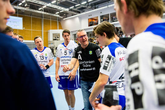 Ystads tränare Jerry Hallbäck