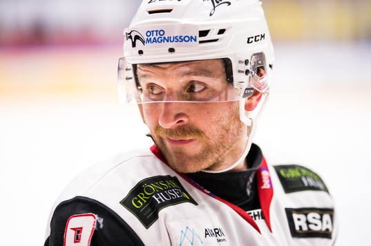 Malmö Redhawks Frederik Storm reagerar