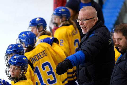 Leif Boork, head coach of Sweden